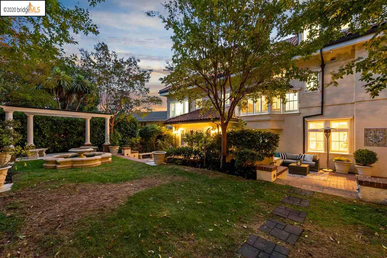 Ghirardelli Mansion backyard