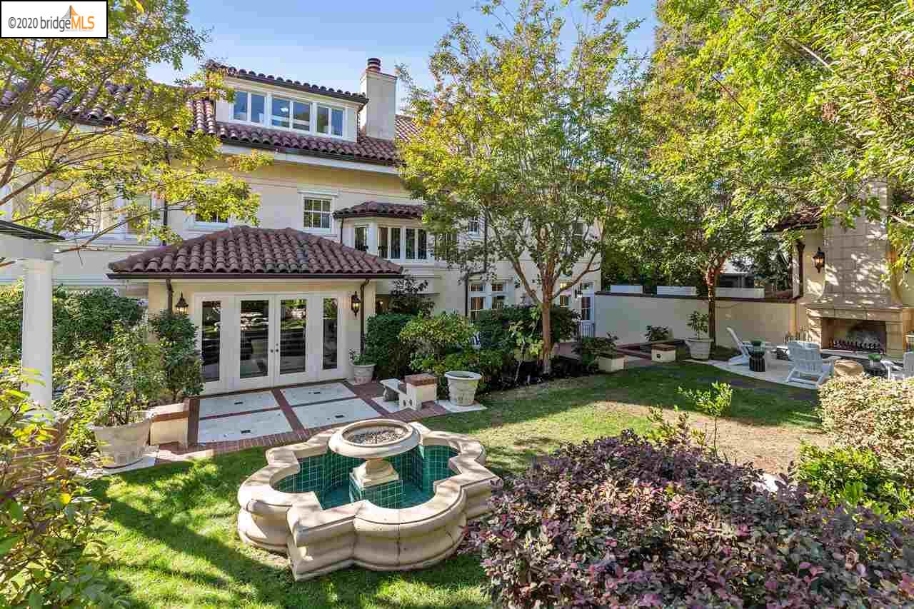 Ghirardelli Mansion backyard