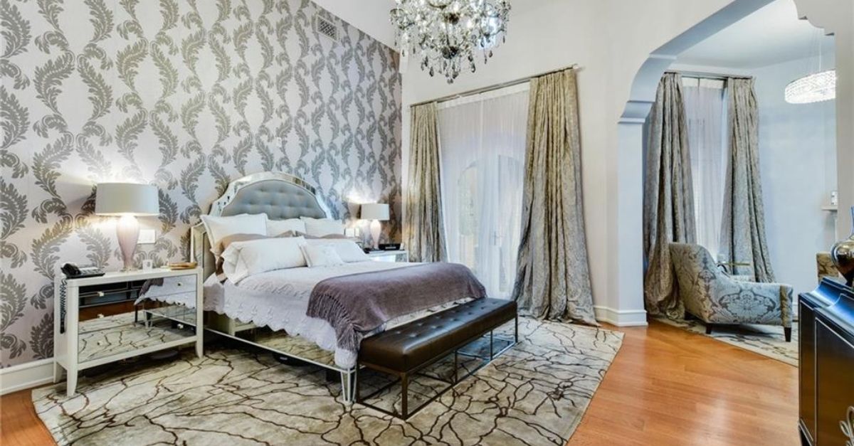 2401 Portofino Ridge Drive in Austin Texas Whimsical Castle bedroom