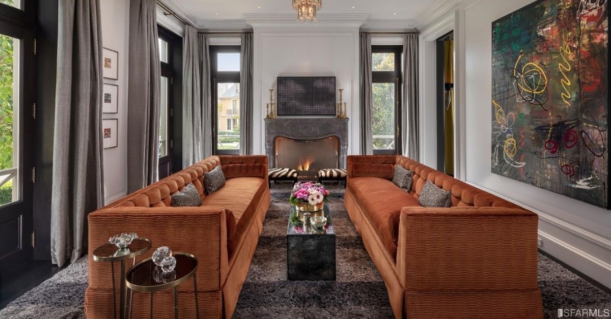 17 Presidio Terrace, San Francisco living room