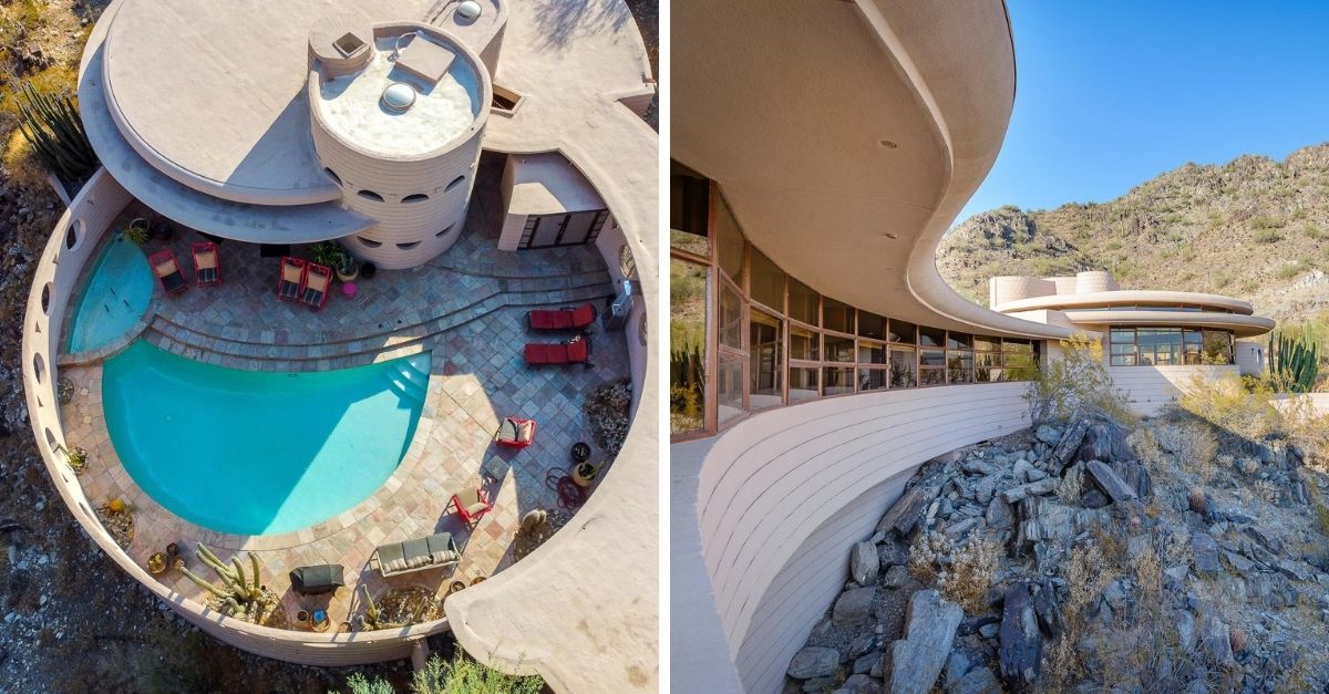 Frank Lloyd Wright Circular Sun House Norman Lykes House
