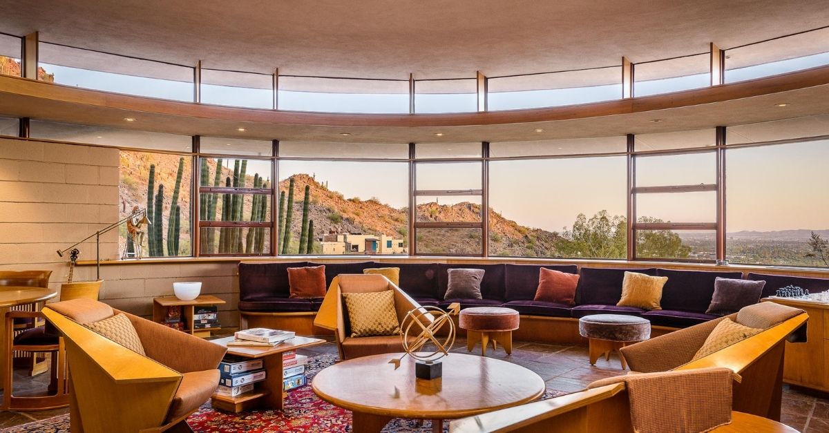 Frank Lloyd Wright Circular Sun House Norman Lykes House