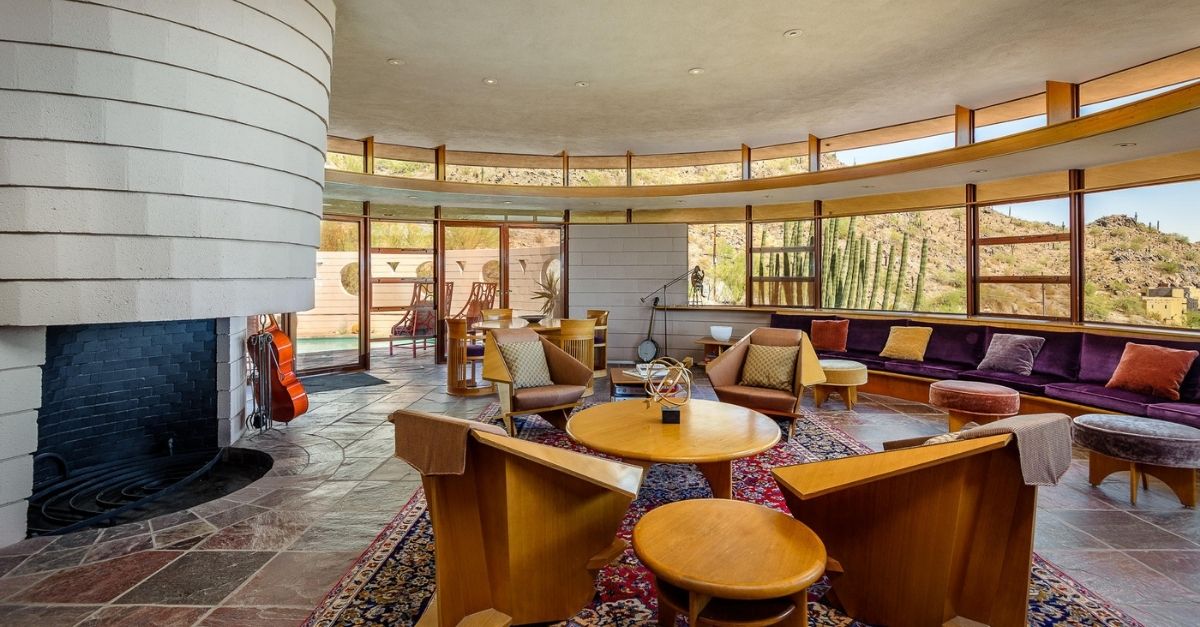 Frank Lloyd Wright Circular Sun House Norman Lykes House