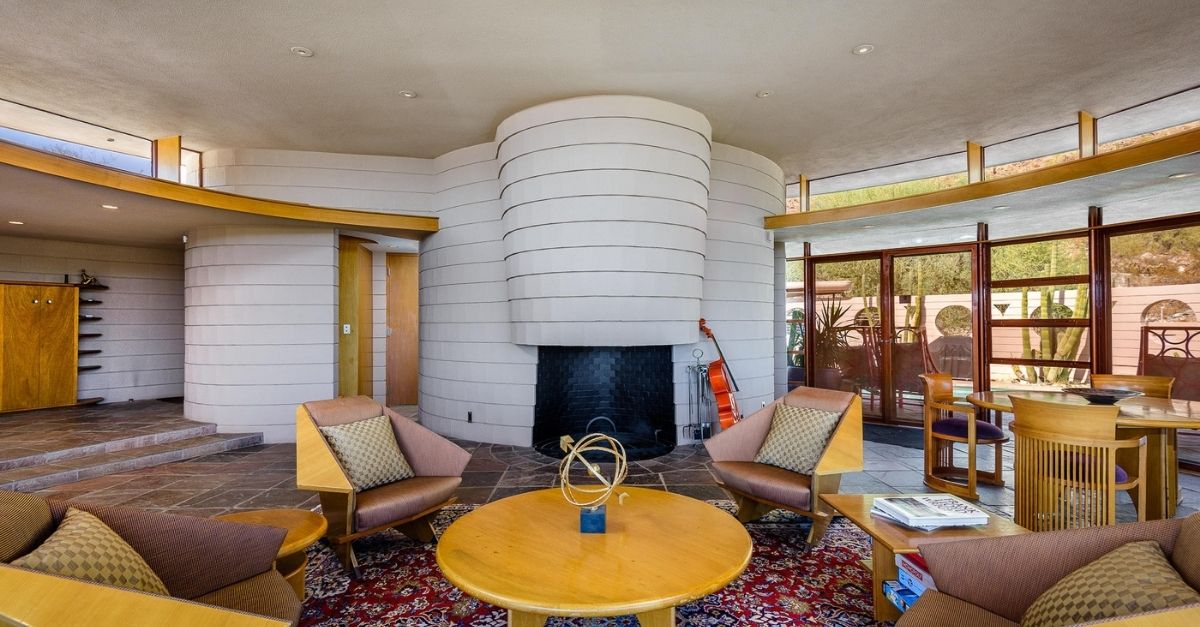 Frank Lloyd Wright Circular Sun House Norman Lykes House