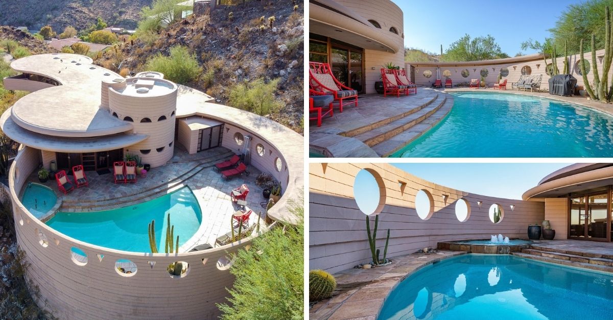Frank Lloyd Wright Circular Sun House Norman Lykes House