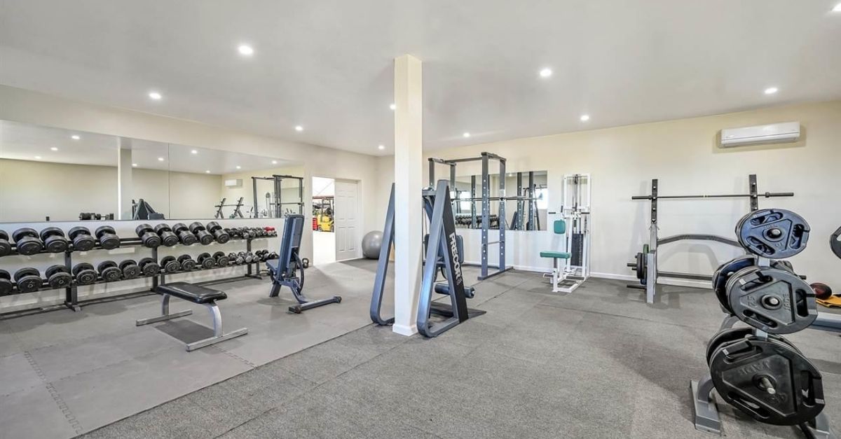 1751 Orchard Lane in Brentwood, California gym