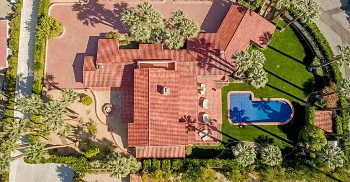 735 N Prescott Drive, Palm Springs, CA 92262 aerial