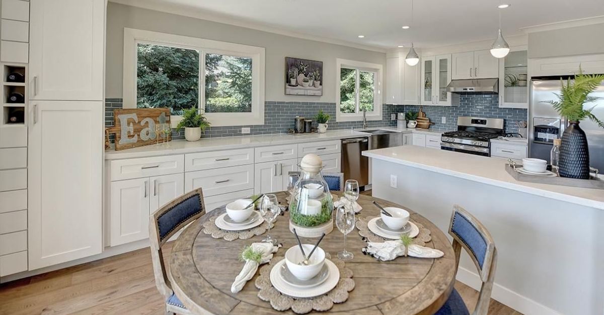 Dining area of home for sale in Walnut Creek, California