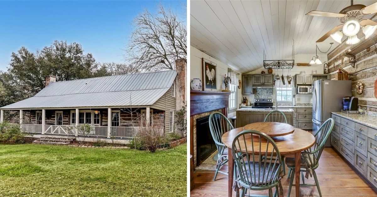 Farmhouse style bungalow with front porch and stone exterior