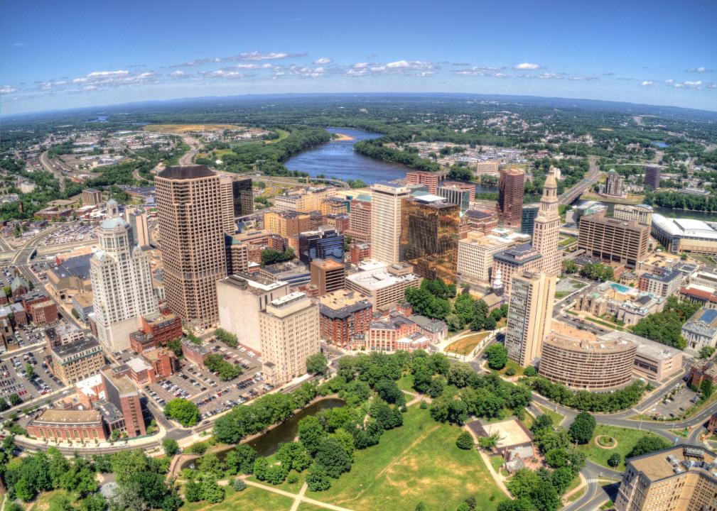 connecticut skyline