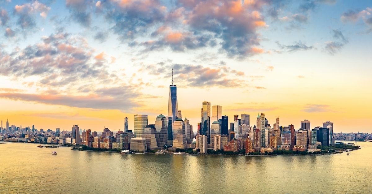 New York city skyline