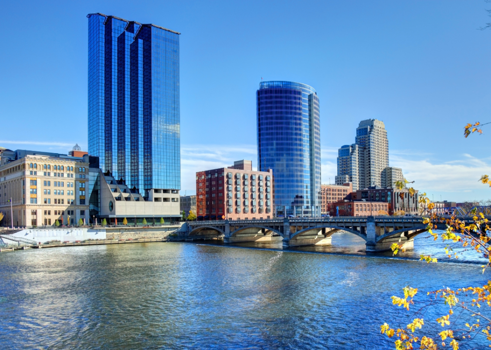 Downtown Grand Rapids, Michigan.
