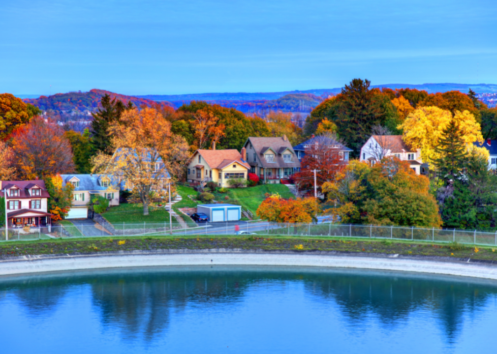 Autumn in Syracuse, New York.